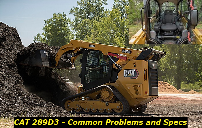 cat289d3 specs and problems